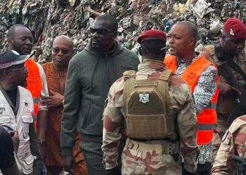 Dar-es-Salam : le président Doumbouya sur les lieux du drame, une semaine après l&rsquo;éboulement